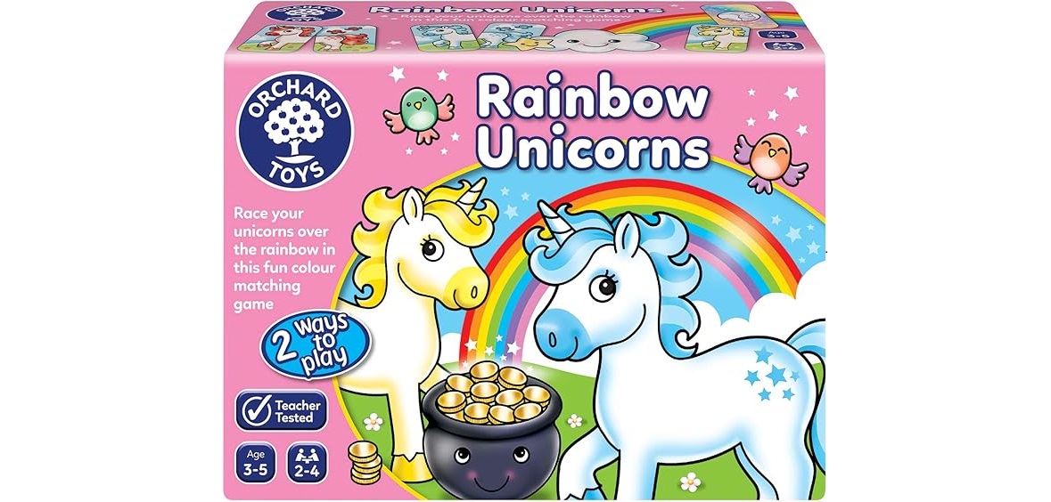 🌈 Orchard Toys: Unicorni dell’Arcobaleno 🌈